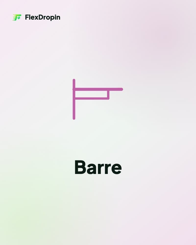 Drop-in Barre — ambiente e attrezzatura