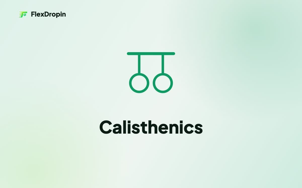Cos'è il Drop-in Calisthenics drop-in