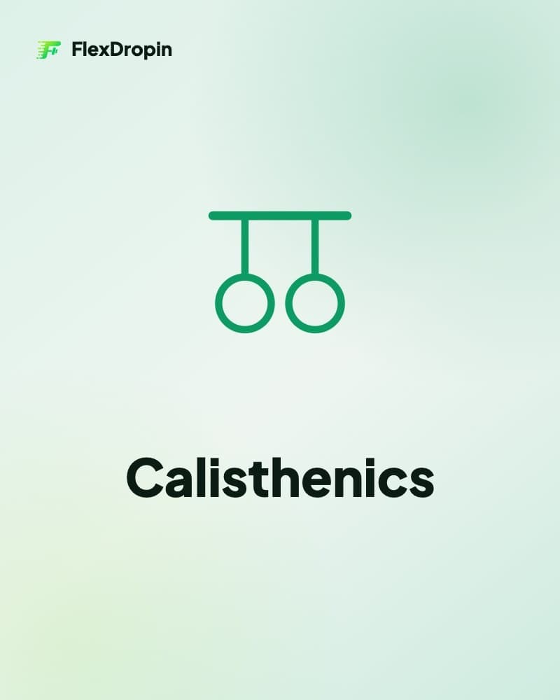 Drop-in Calisthenics — ambiente e attrezzatura