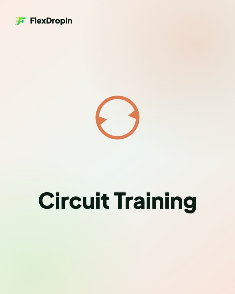Drop-in Circuit Training — ambiente e attrezzatura
