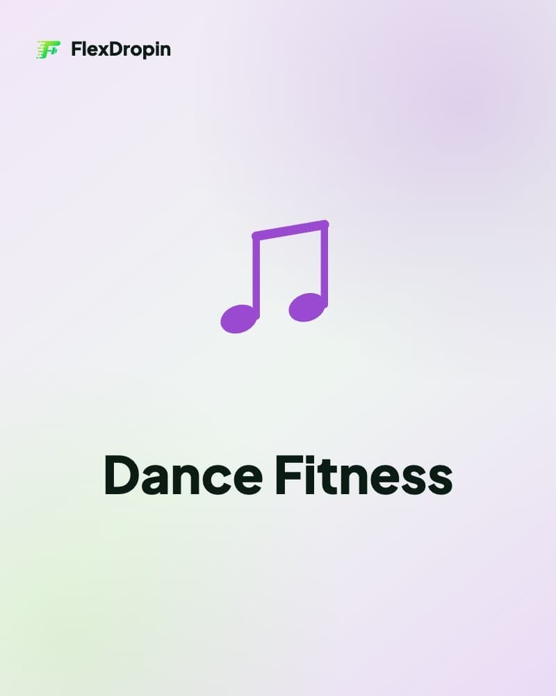 Drop-in Dance Fitness — ambiente e attrezzatura