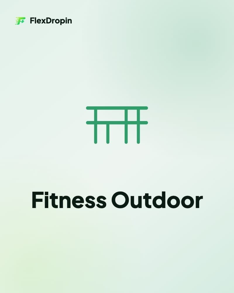 Drop-in Outdoor Fitness — ambiente e attrezzatura