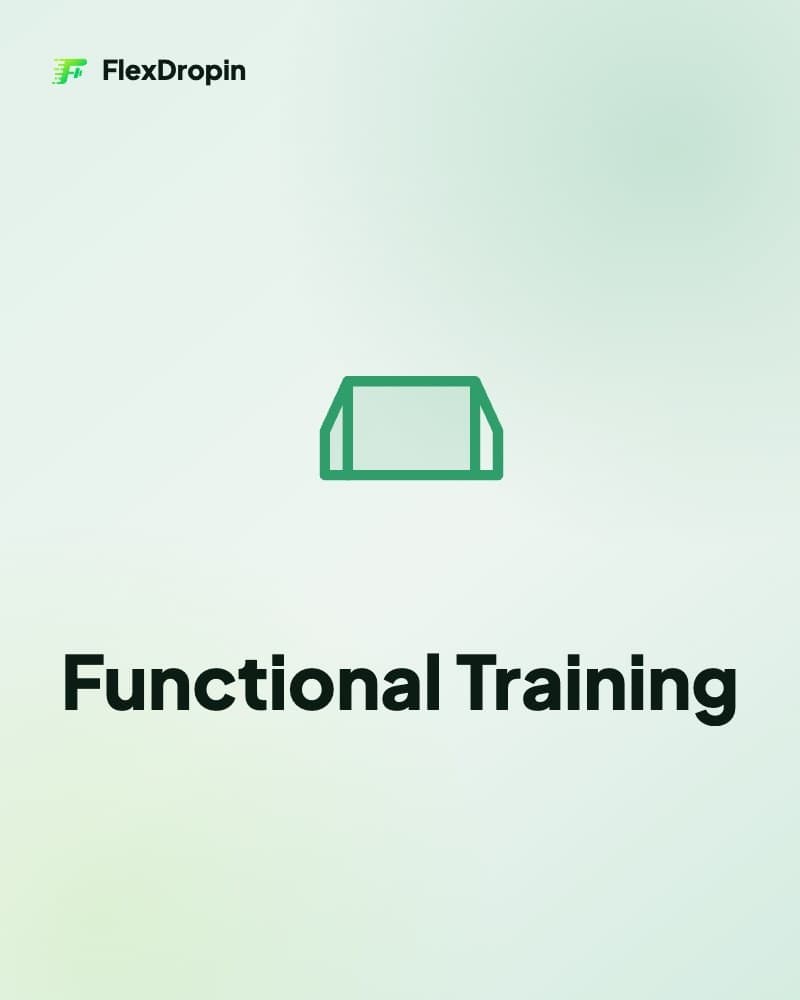 Drop-in Functional Training — ambiente e attrezzatura