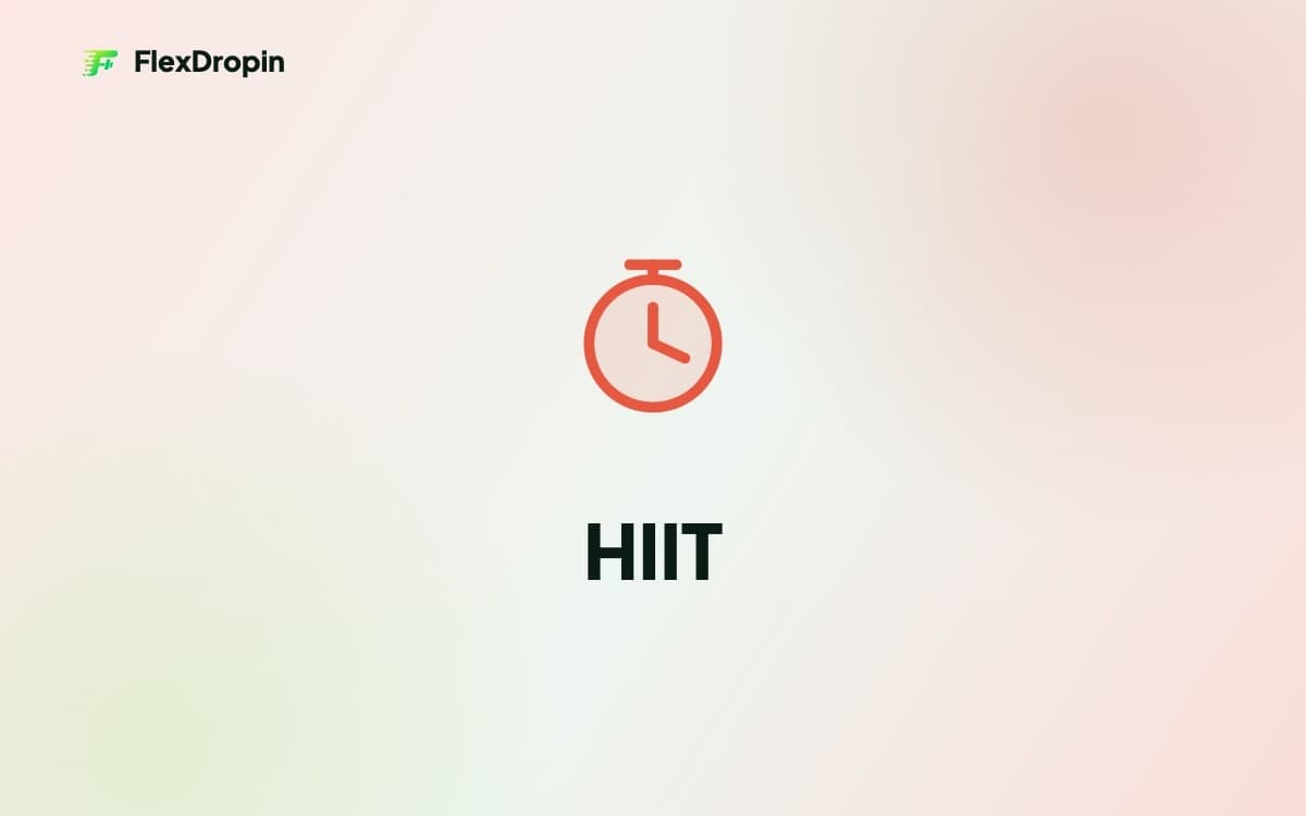 Cos'è il Drop-in HIIT drop-in