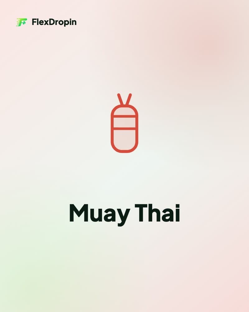 Drop-in Muay Thai — ambiente e attrezzatura