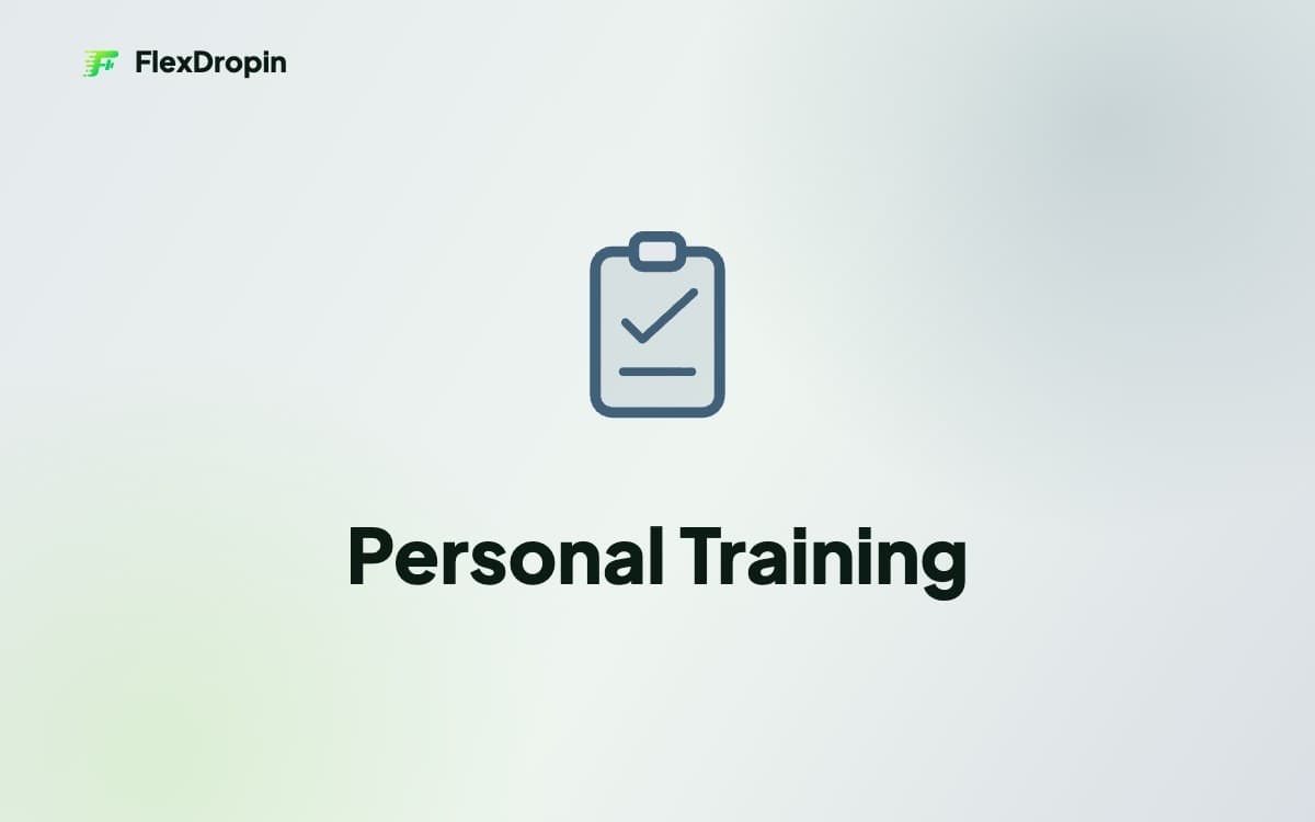 Cos'è il Drop-in Personal Training drop-in