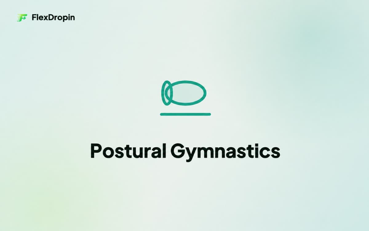 Cos'è il Drop-in Postural Gymnastics drop-in