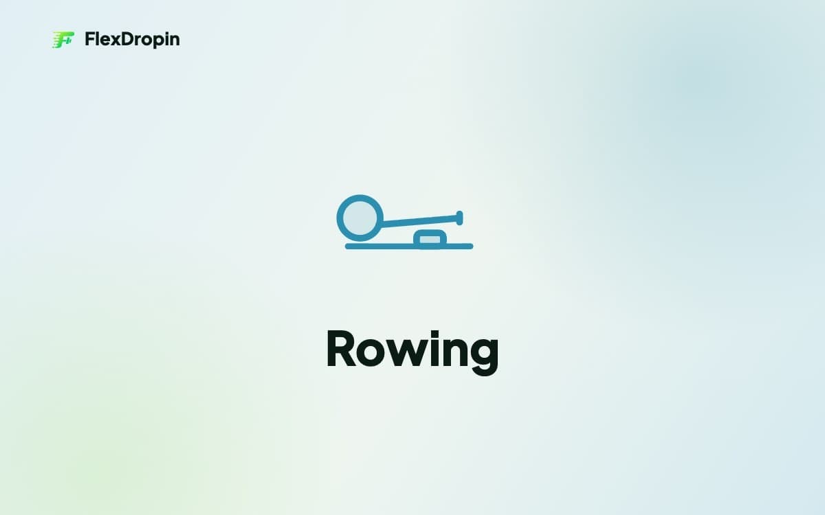 Cos'è il Drop-in Rowing drop-in