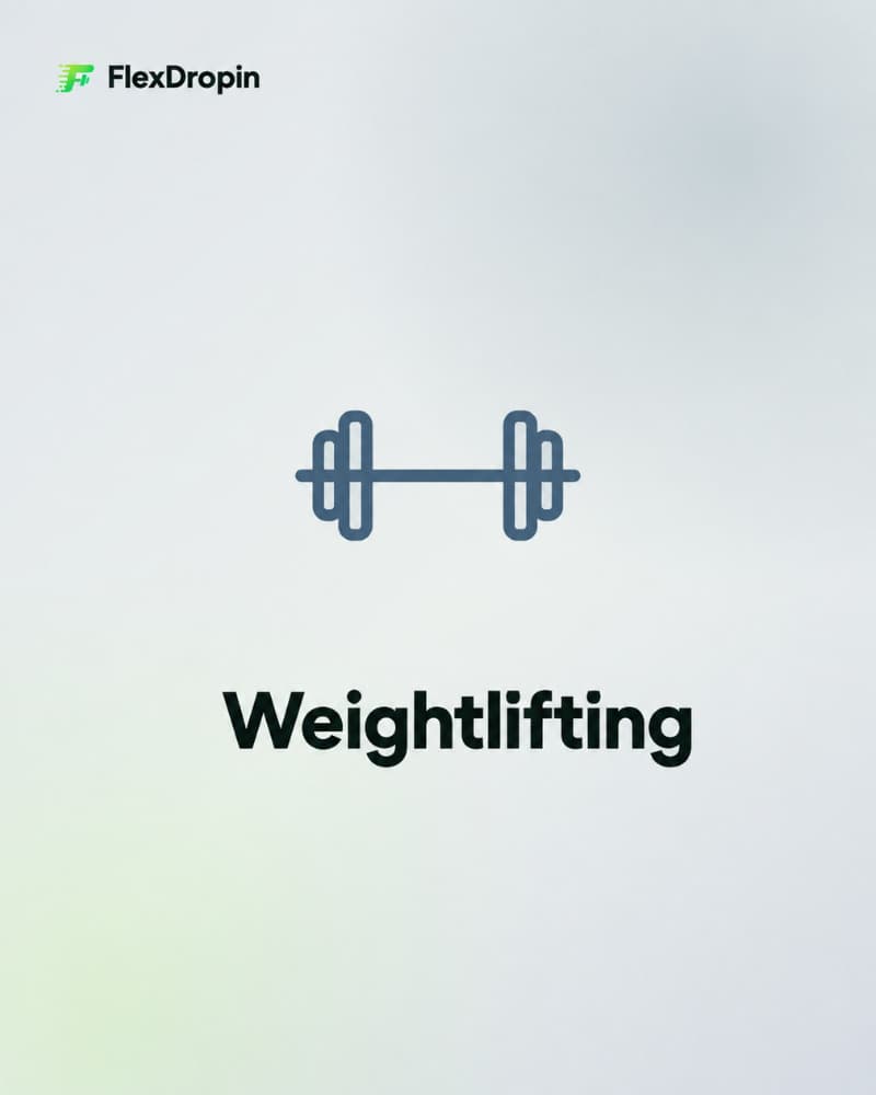 Drop-in Weightlifting — ambiente e attrezzatura