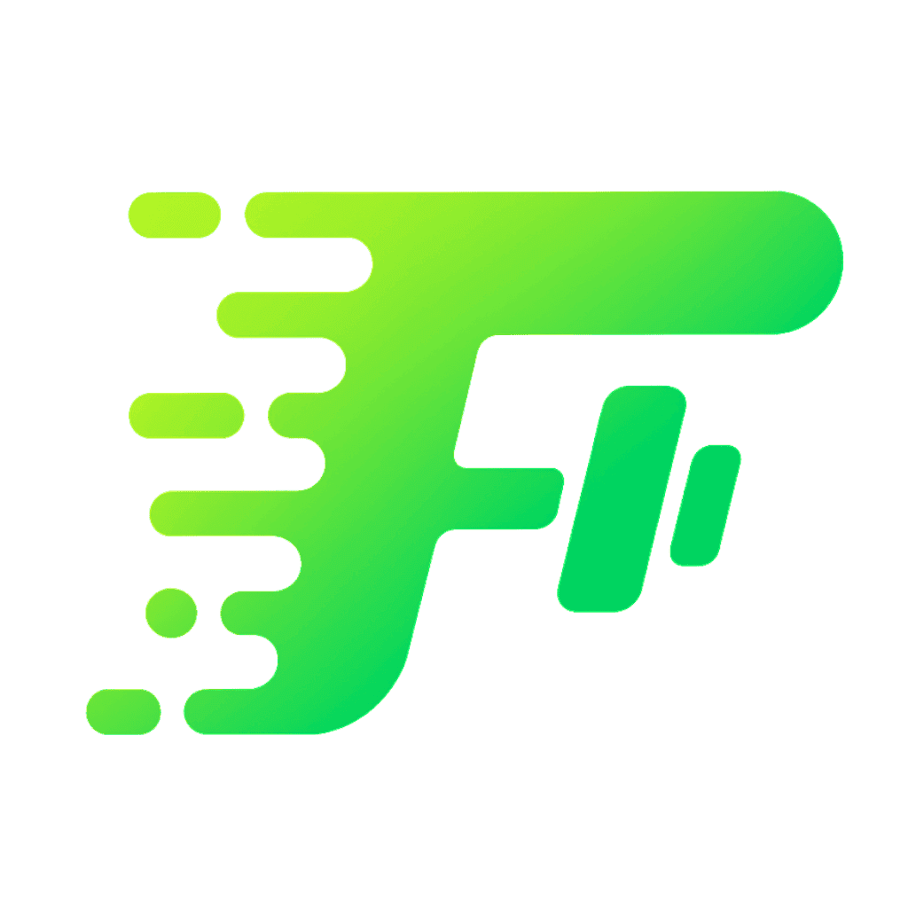 FlexDropin logo, 1024×1024