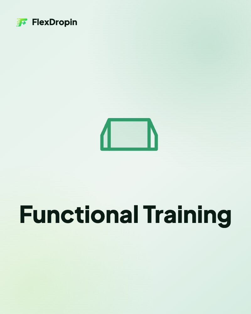 Drop-in Functional Training — ambiente e attrezzatura