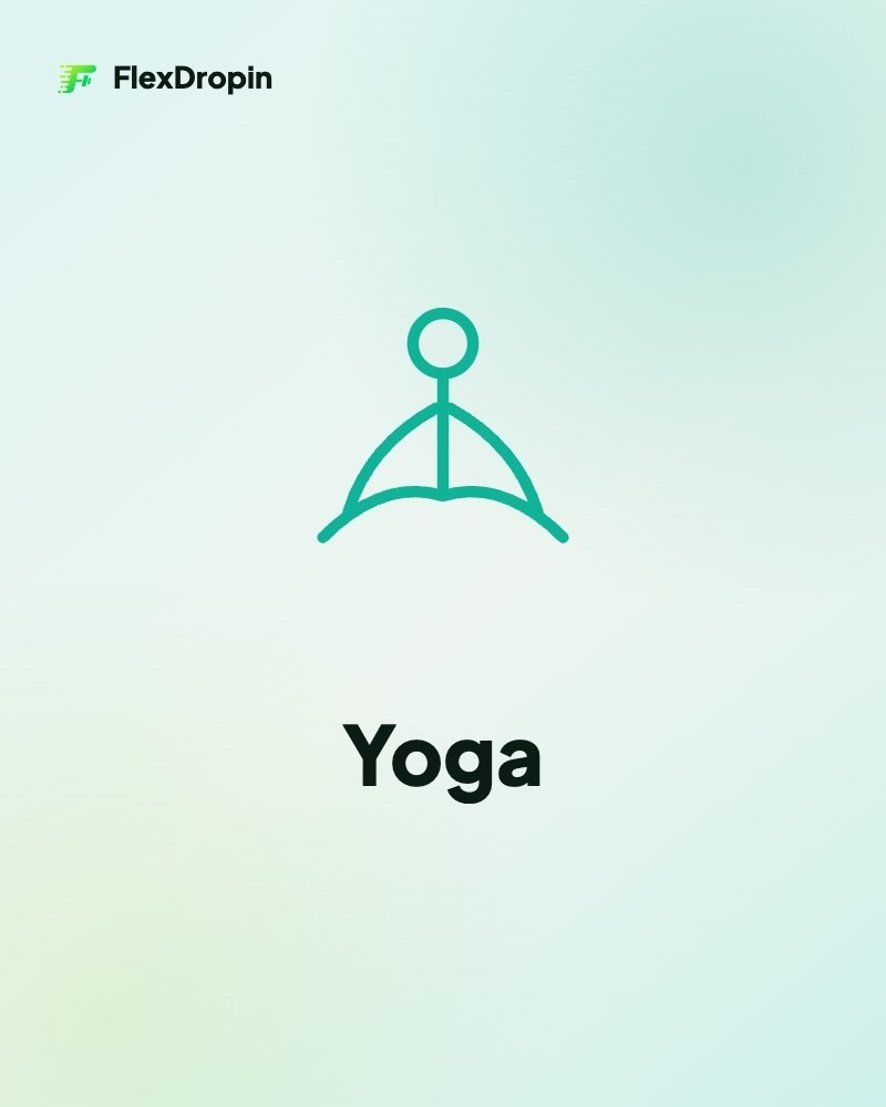 Drop-in Yoga — ambiente e attrezzatura